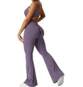 V-Back Fitness Jumpsuit