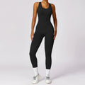 Sculpted Back V Shape One-piece